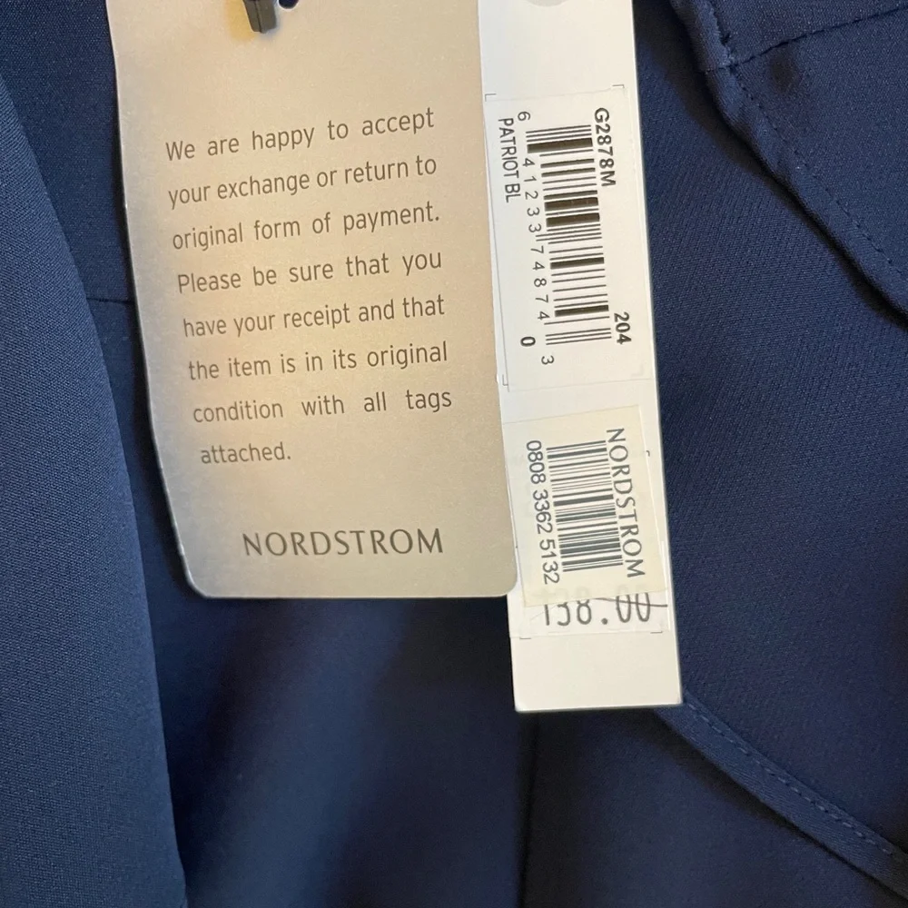 NWT Maggy London Navy Blue Cold Shoulder Sheath Dress Size 0